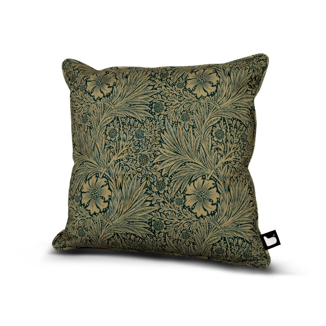 B Outdoor Cushion Floral - Green