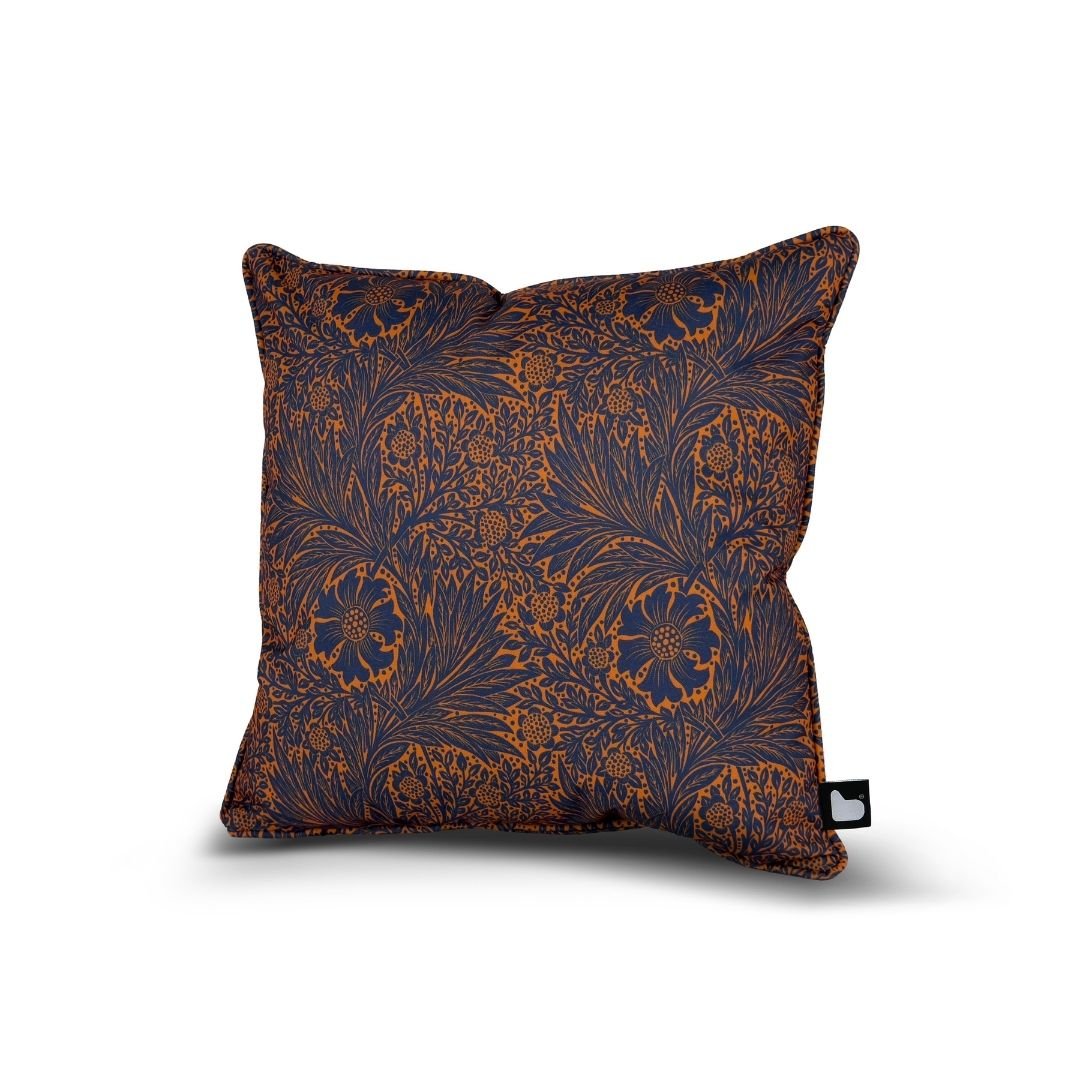 B Outdoor Cushion Floral - Rust