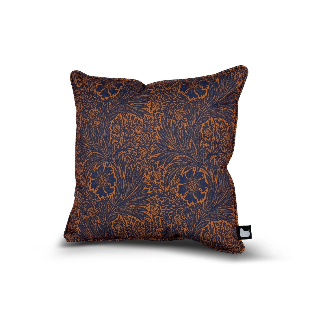 B Outdoor Cushion Floral - Rust