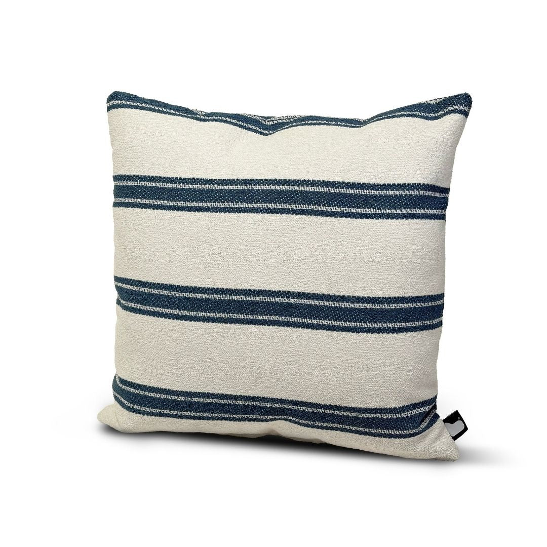 B Outdoor Cushion Aquaclean Haven Small Stripe - Blue