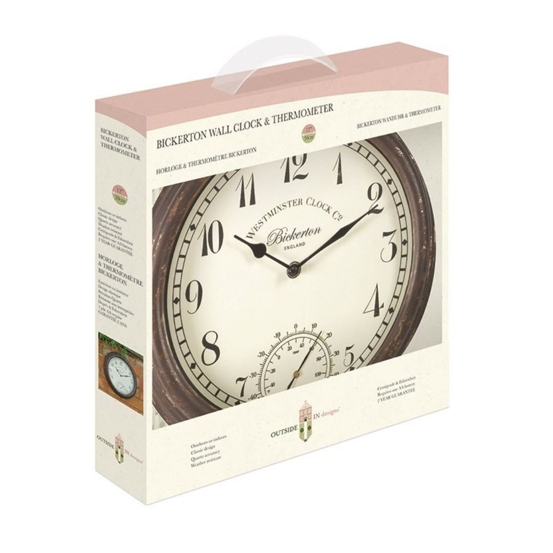 Bickerton Wall Clock 12in