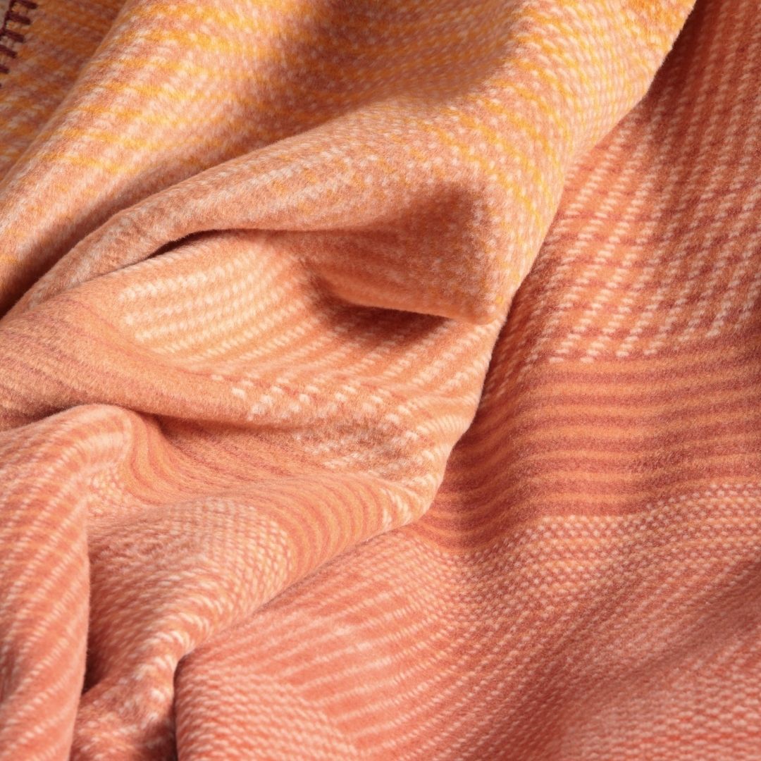 Sunset Drift Throw Blanket
