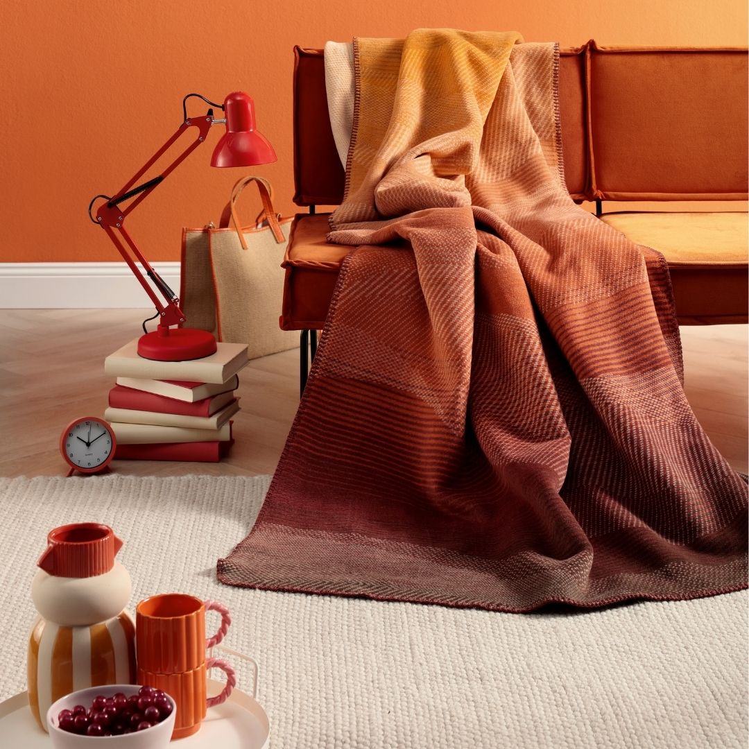 Sunset Drift Throw Blanket