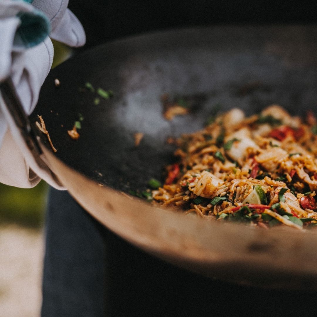 Big Green Egg Carbon Steel Wok