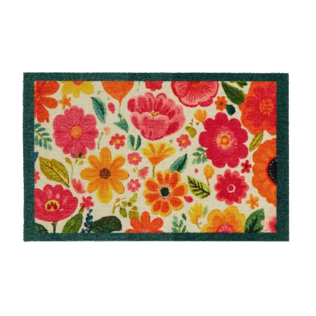 Door Mat Bright Blooms