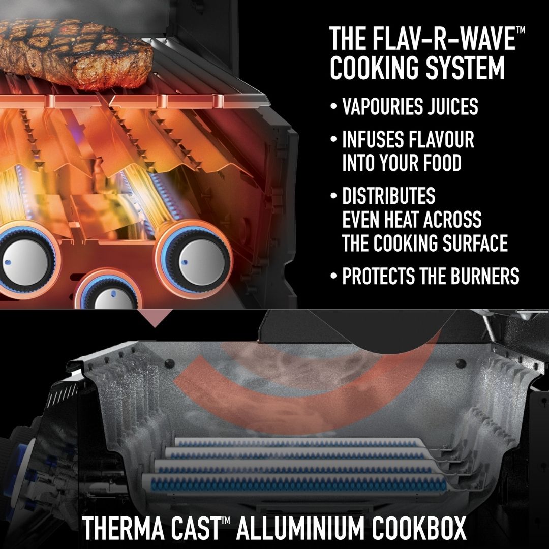 Broil King Baron Gas BBQ 490 IRX Shadow