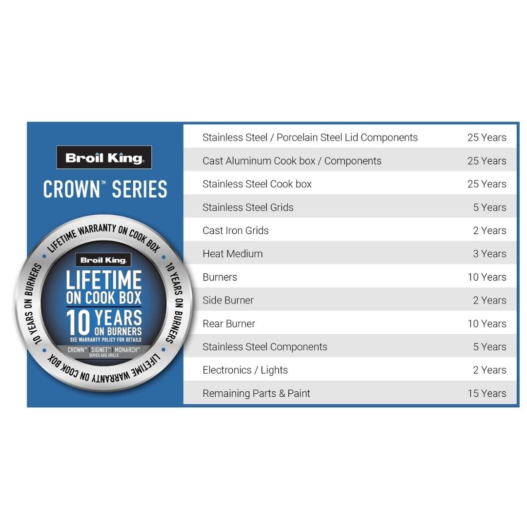 Broil King Crown Gas BBQ 490 Shadow