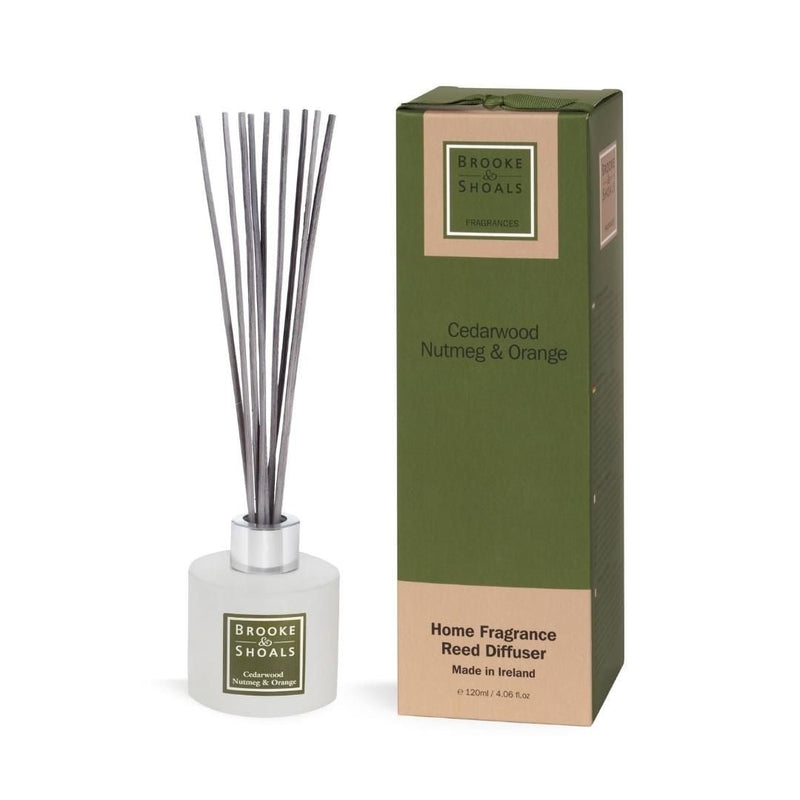 Brooke & Shoals Fragrance Diffuser - Cedarwood Nutmeg & Orange