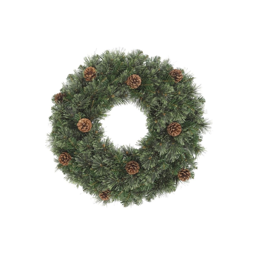 Christmas Wreath Cashmere Pinecone