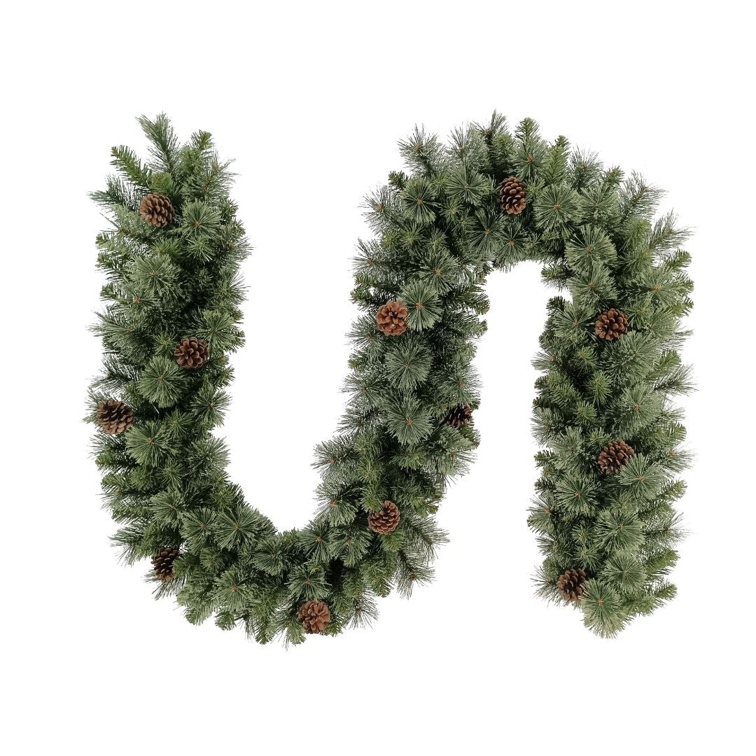 Christmas Garland 9ft Cashmere Pine Cone