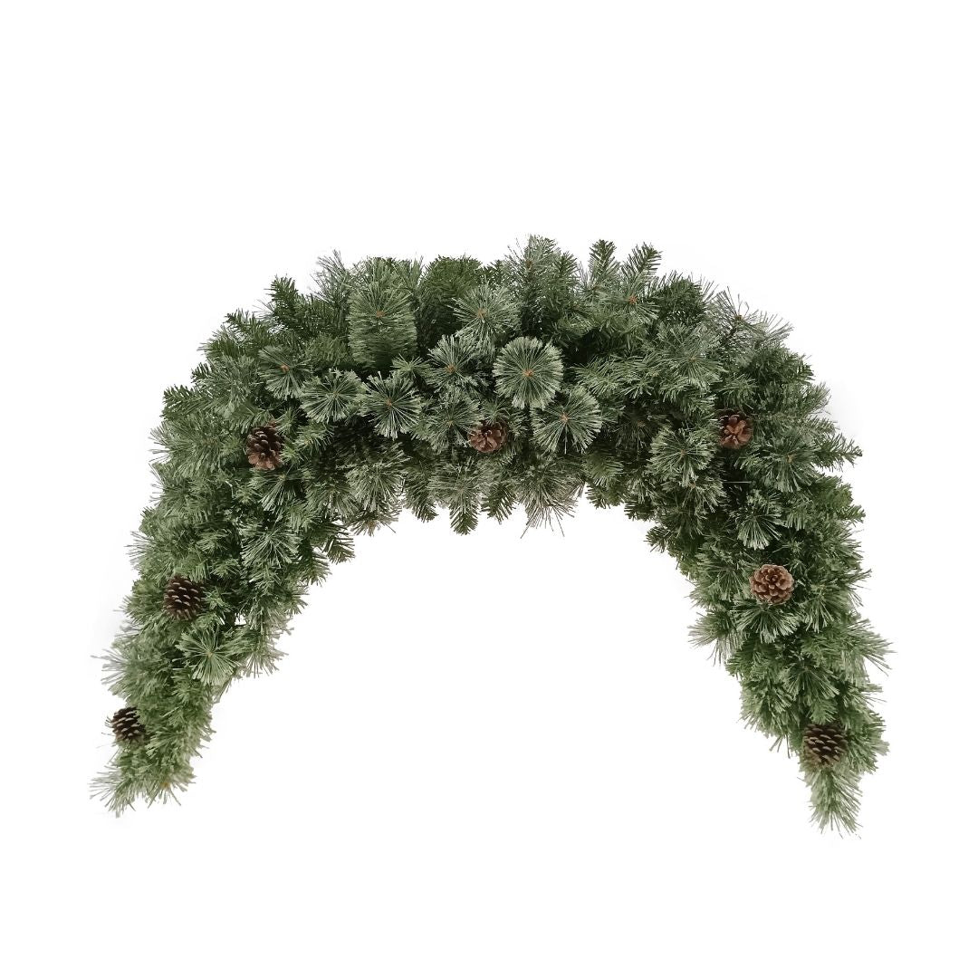 Christmas Swag 6ft Cashmere Pine Cone