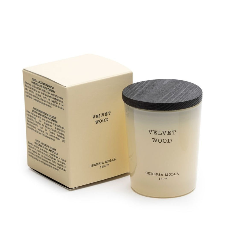 Cereria Mollá Velvet Wood Mini Candle