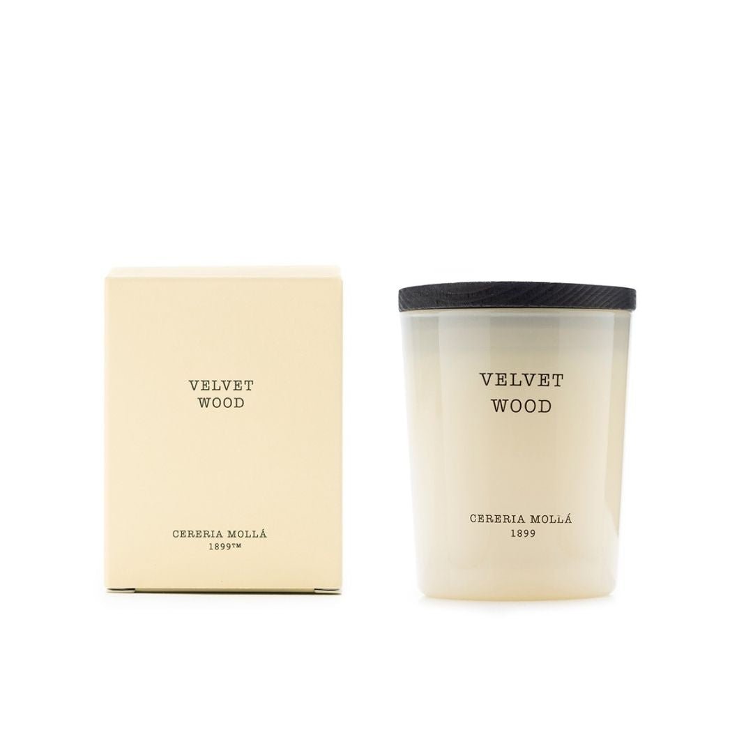 Cereria Mollá Velvet Wood Mini Candle