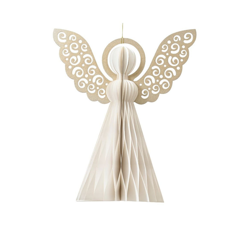 Christmas Angel Paper - White