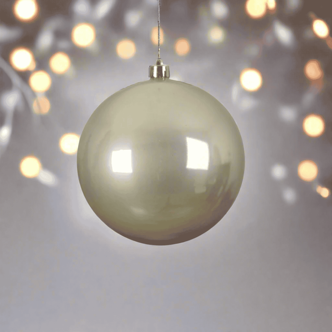 Christmas Bauble Shiny Pearl