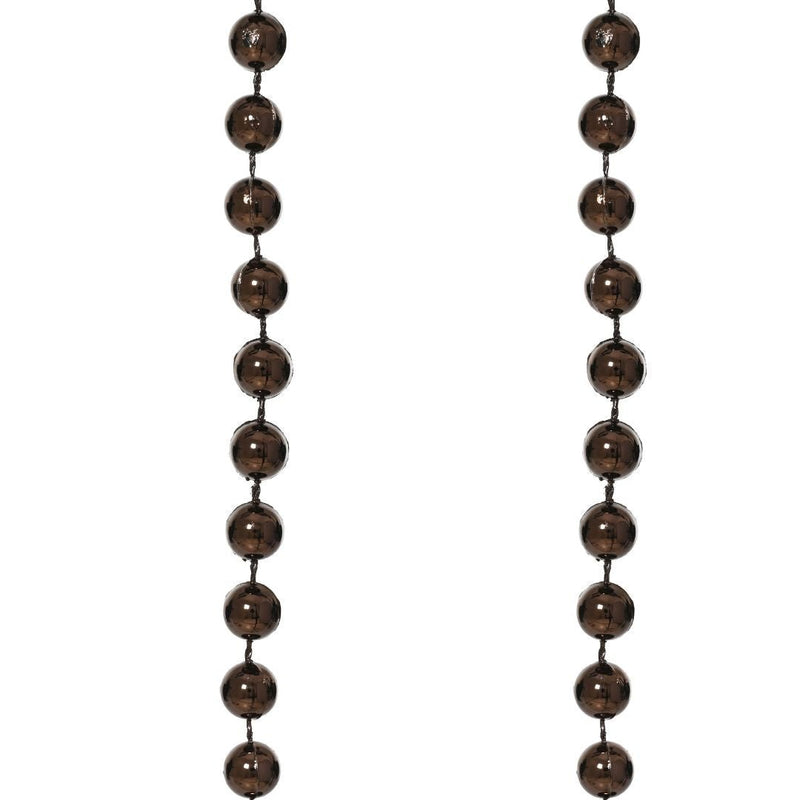 Christmas Bead Garland Black Truffle