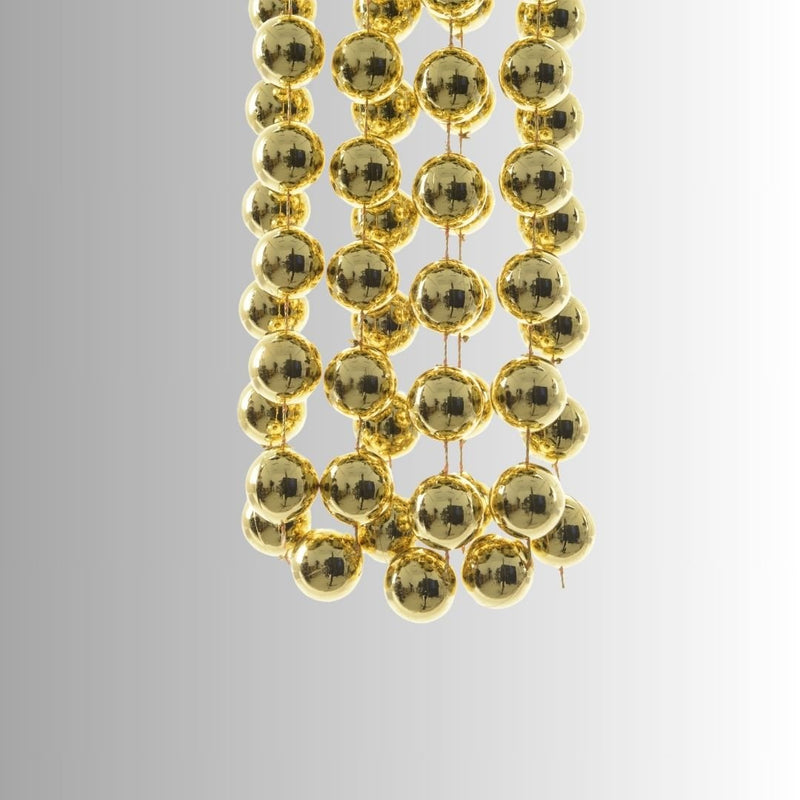 Christmas Bead Garland XXL Gold