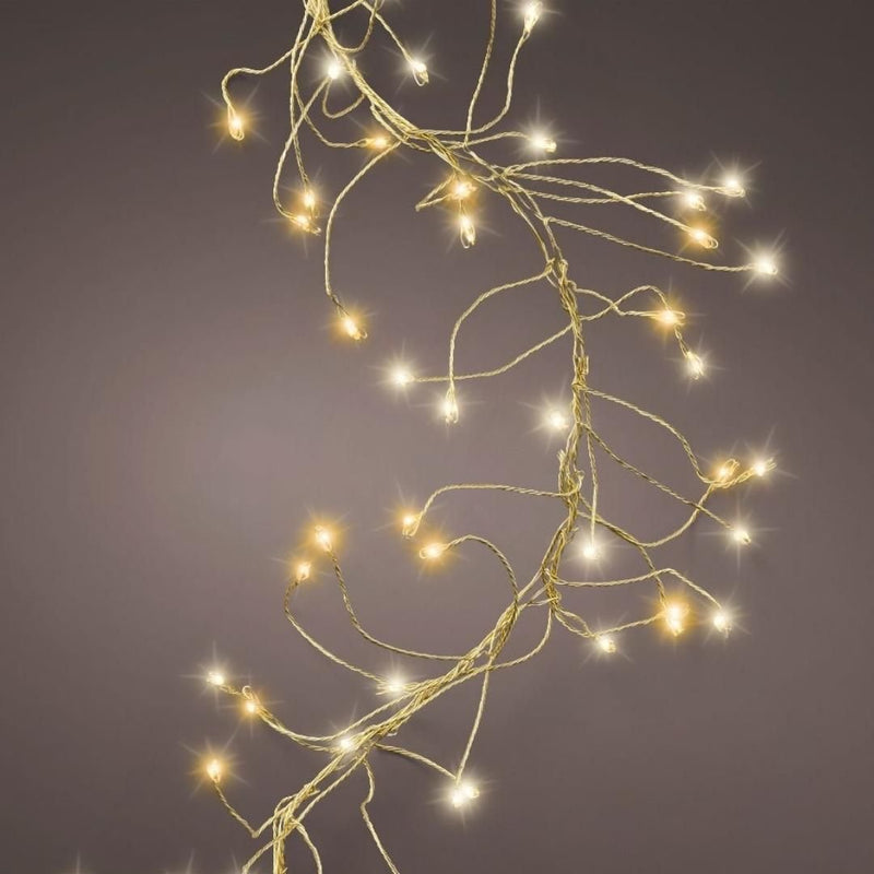 Christmas Cluster Twinkle Lights Micro LED - Warm White/Classic Warm