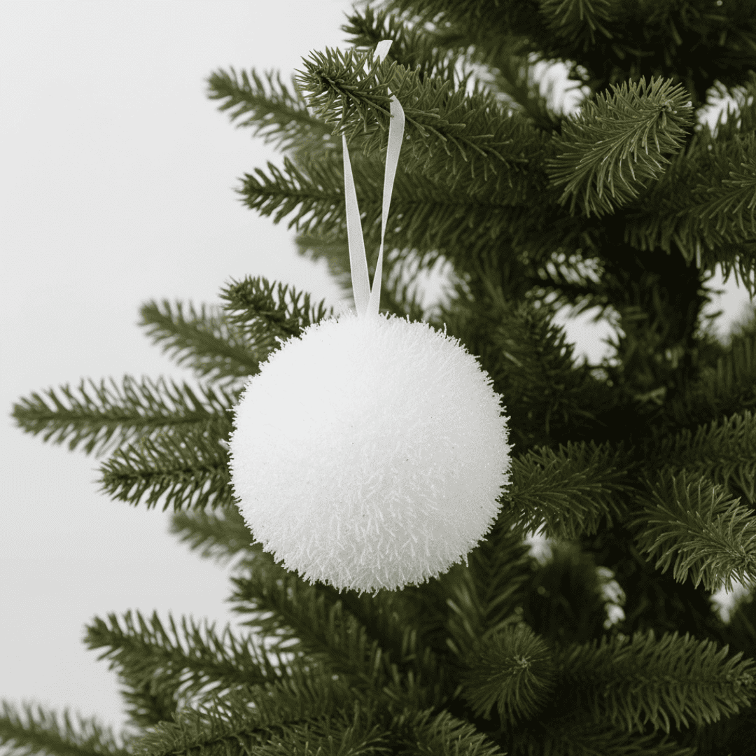 Christmas Foam Bauble Snowball