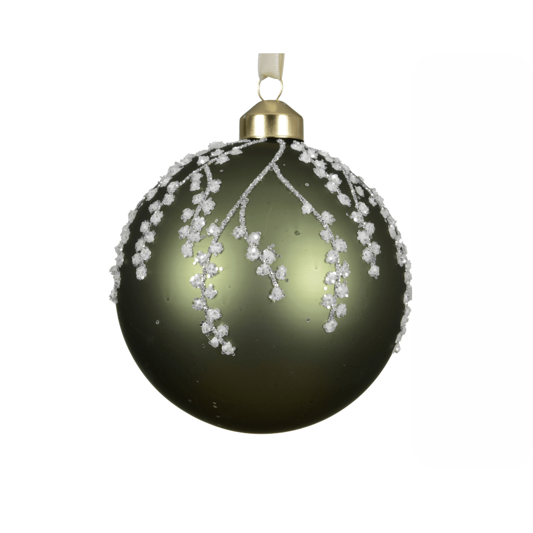 Christmas Glass Bauble Branches/Dots