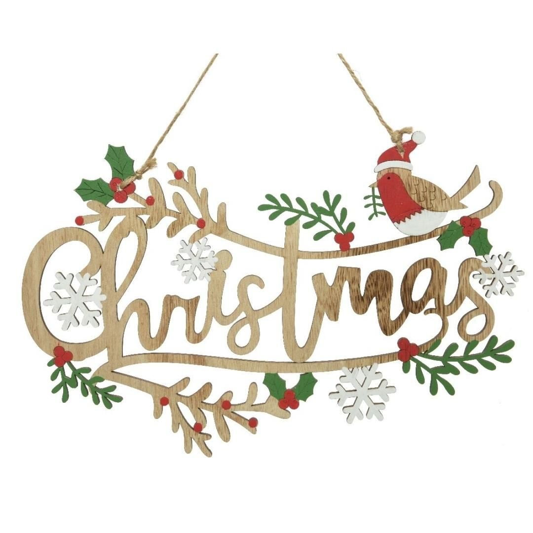 'Christmas' Hanging Decoration