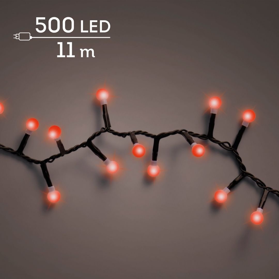 Christmas Lights LED Cherry Red 500 Bulbs