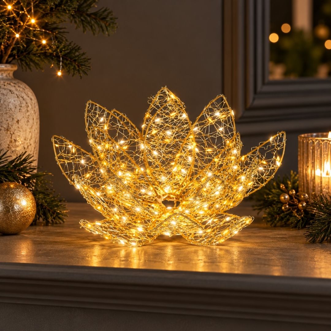 Christmas Micro LED Flower Light