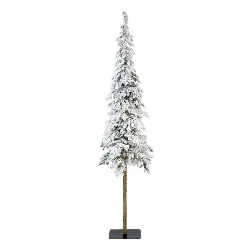 Christmas Snowy Alpine Fir Tree