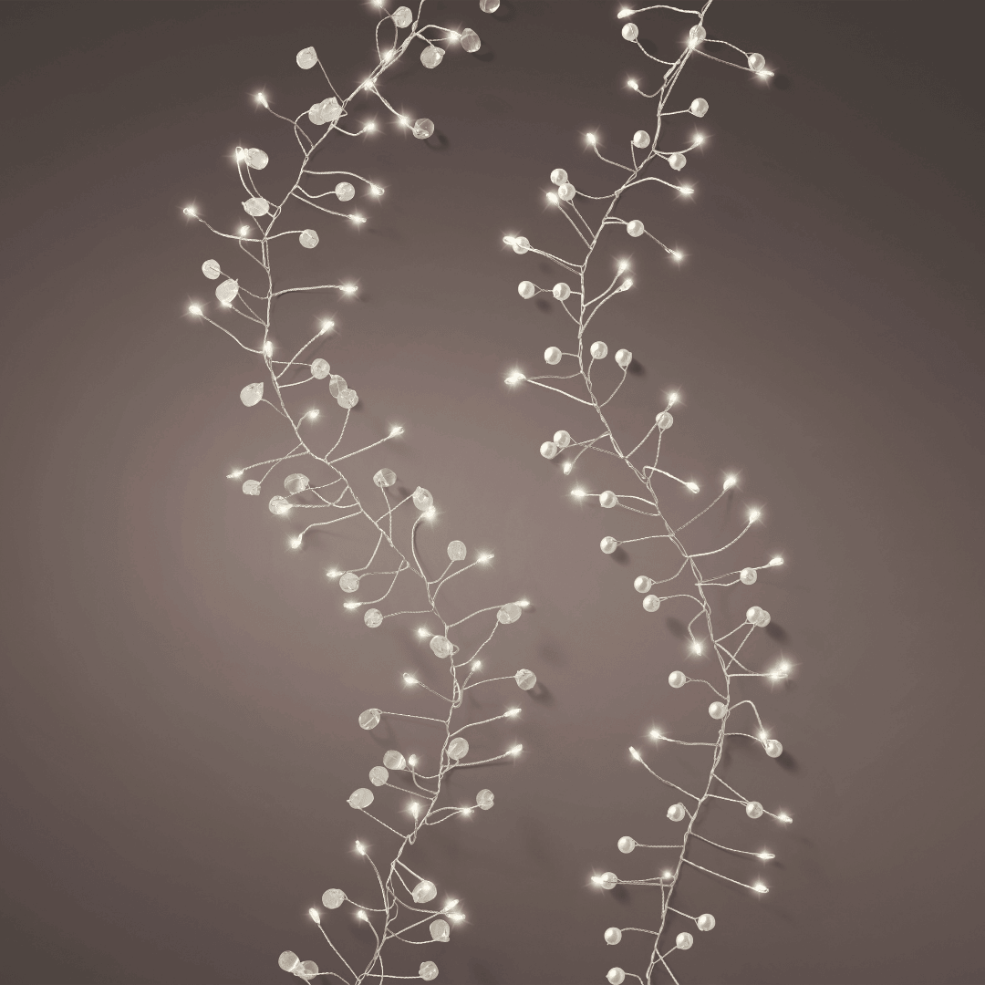 Christmas String Lights Micro Wire LED Warm White