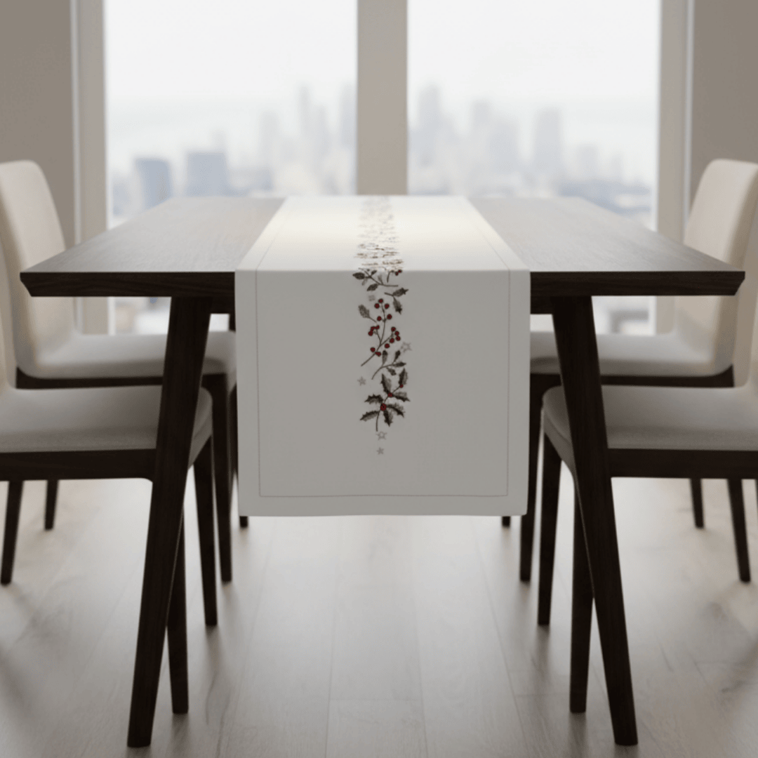 Christmas Table Runner 'Berry Fall'