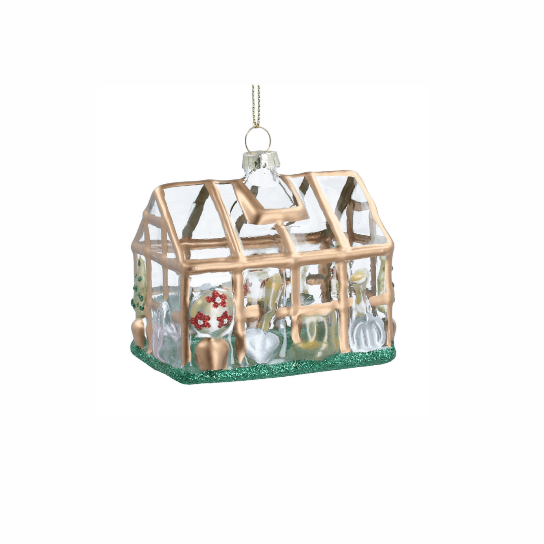 Christmas Tree Glass Decoration - Greenhouse