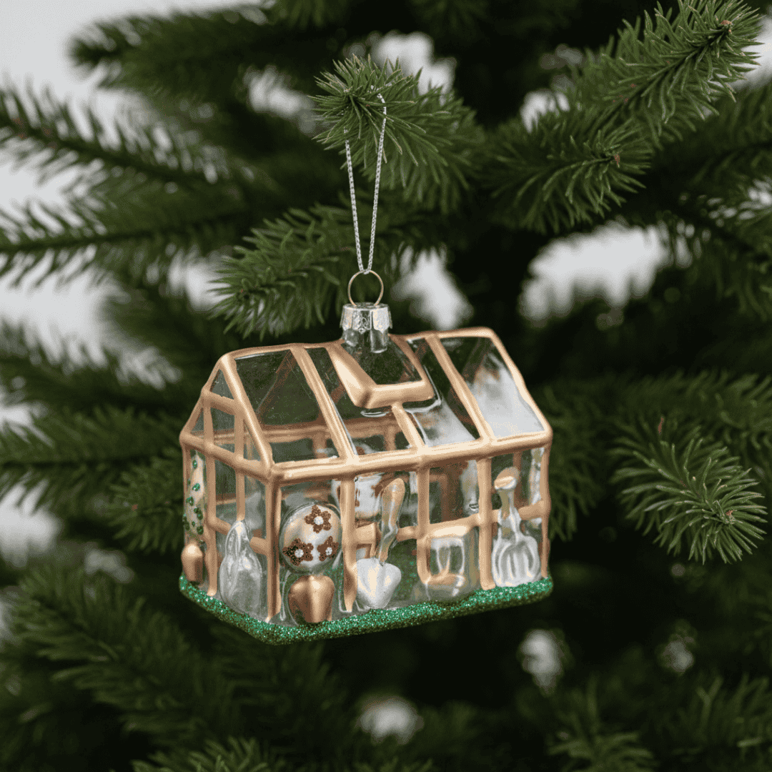 Christmas Tree Glass Decoration - Greenhouse