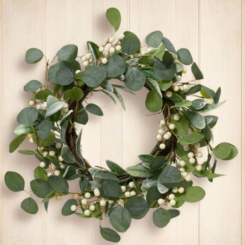 Christmas Wreath White Berries