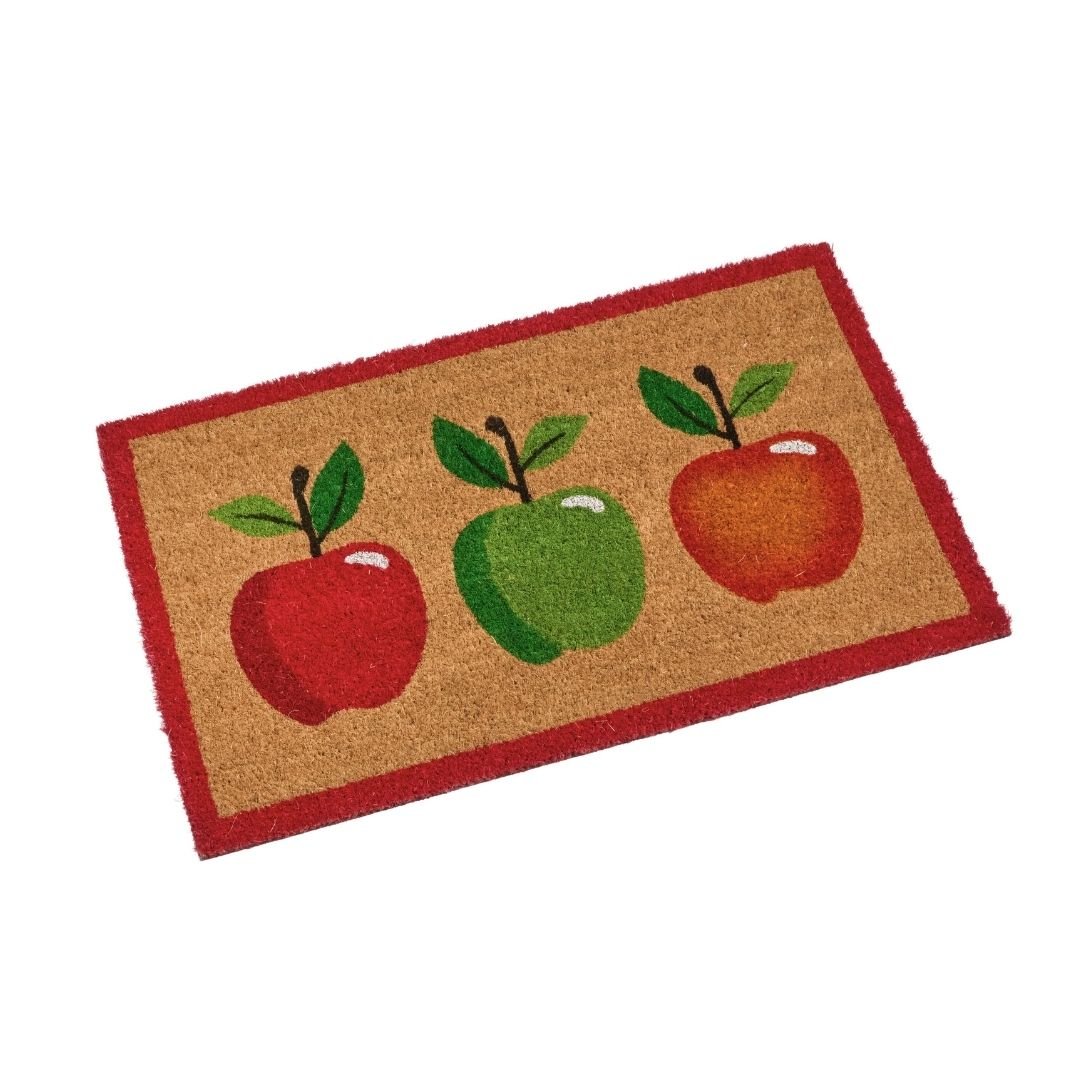 Coir Outdoor Rug Apples 45 x 75cm