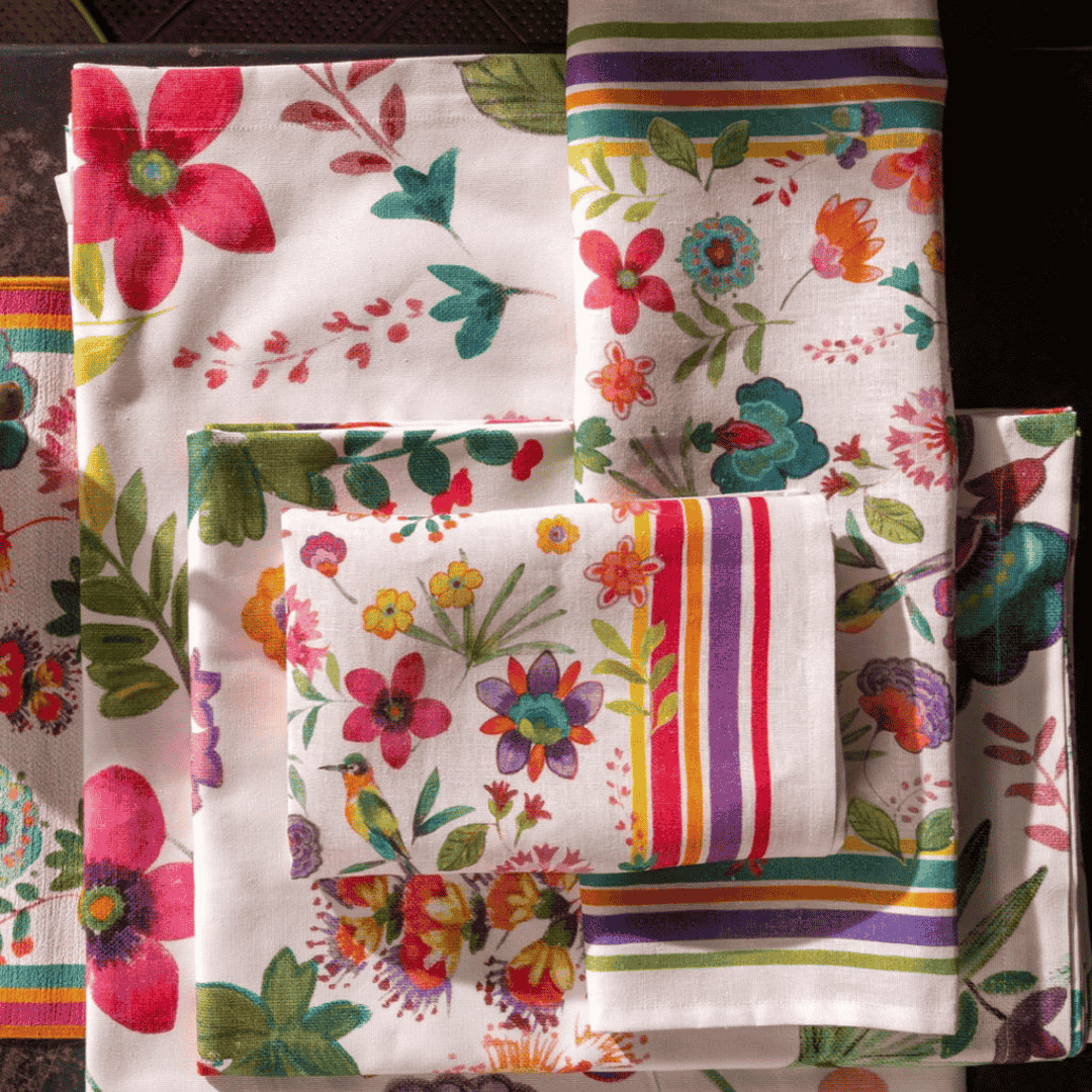 Cotton Table Runner 45 x 170cm Carel