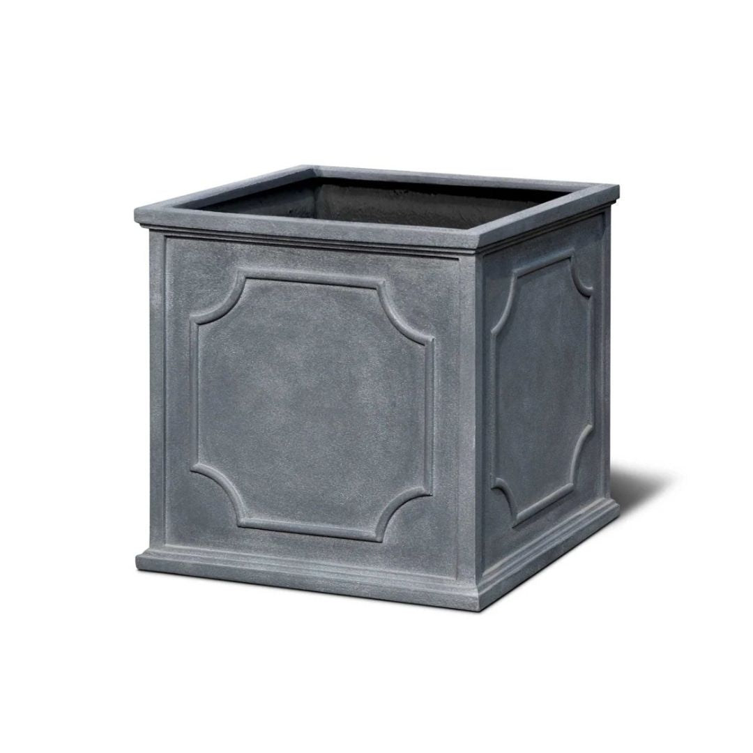 Eschbach Cube Planter Cumberland - Classic Lead