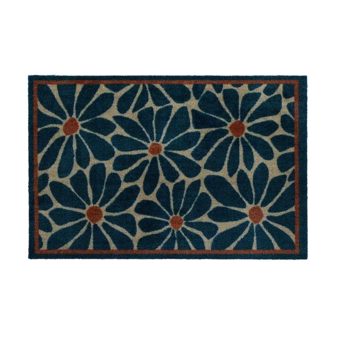 Door Mat Boho Floral