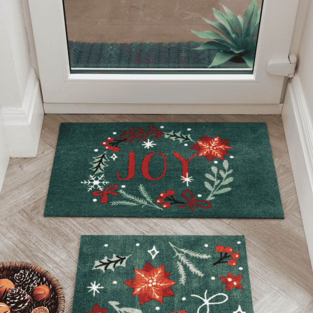 Door Mat Festive Joy