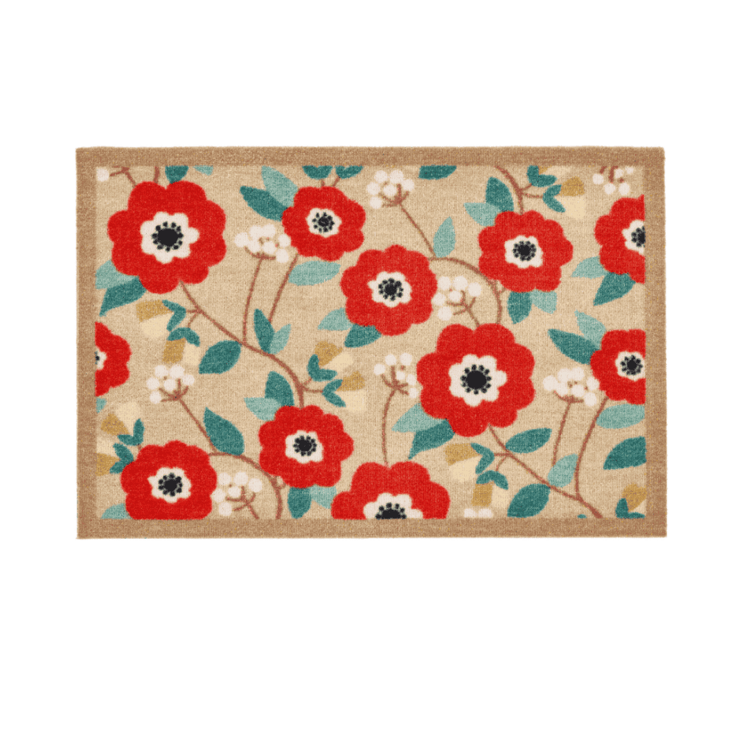 Door Mat Floral Blooms