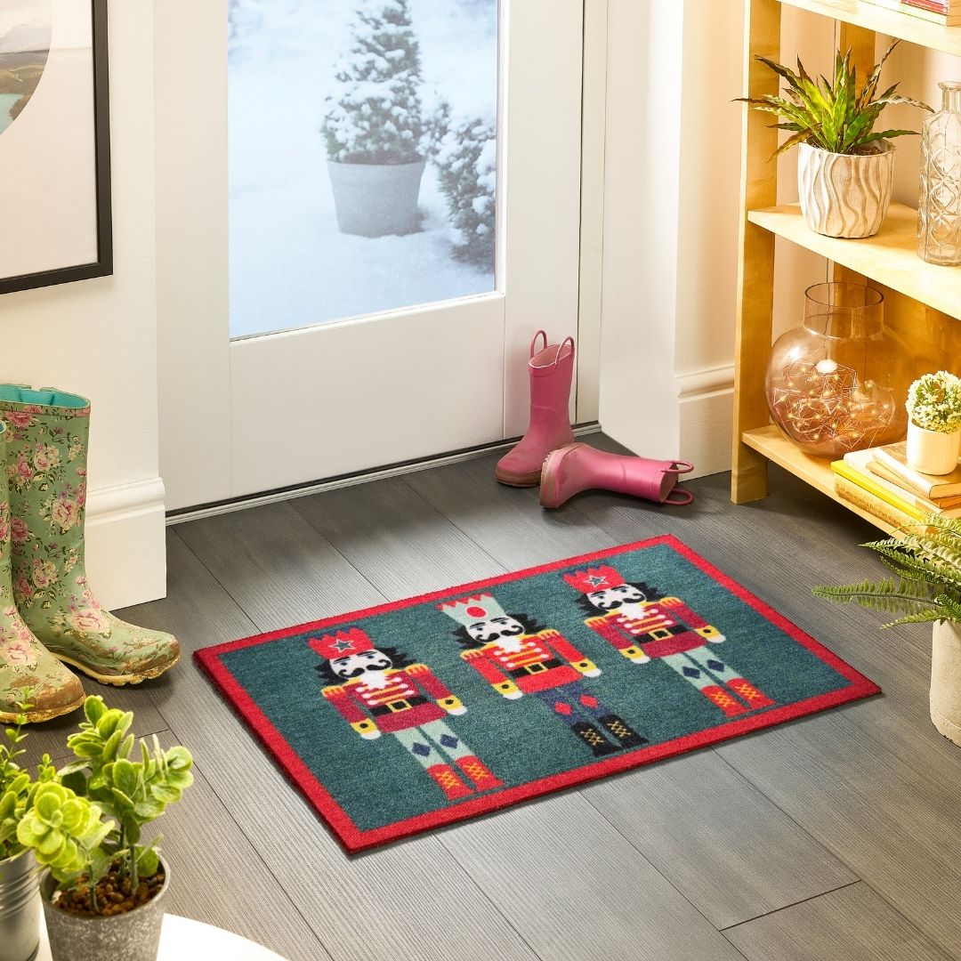 Door Mat Nutcracker