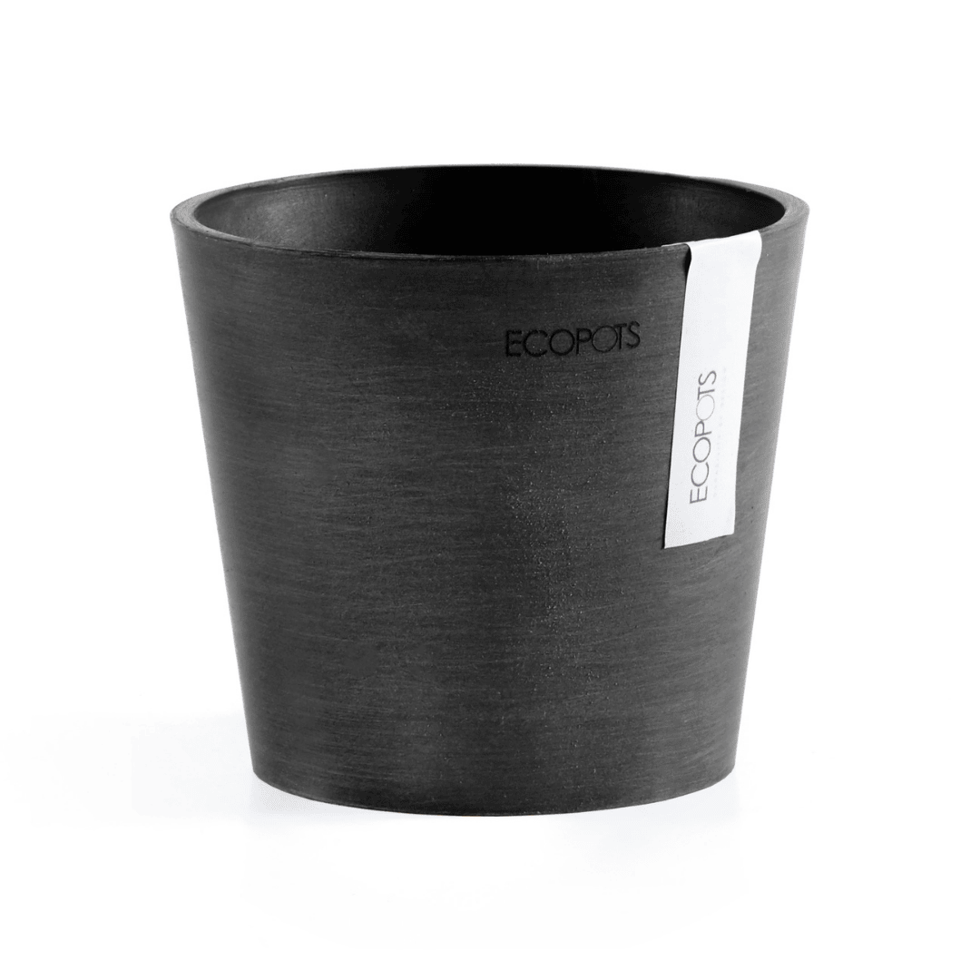 Ecopots Amsterdam Mini Pot Dark Grey
