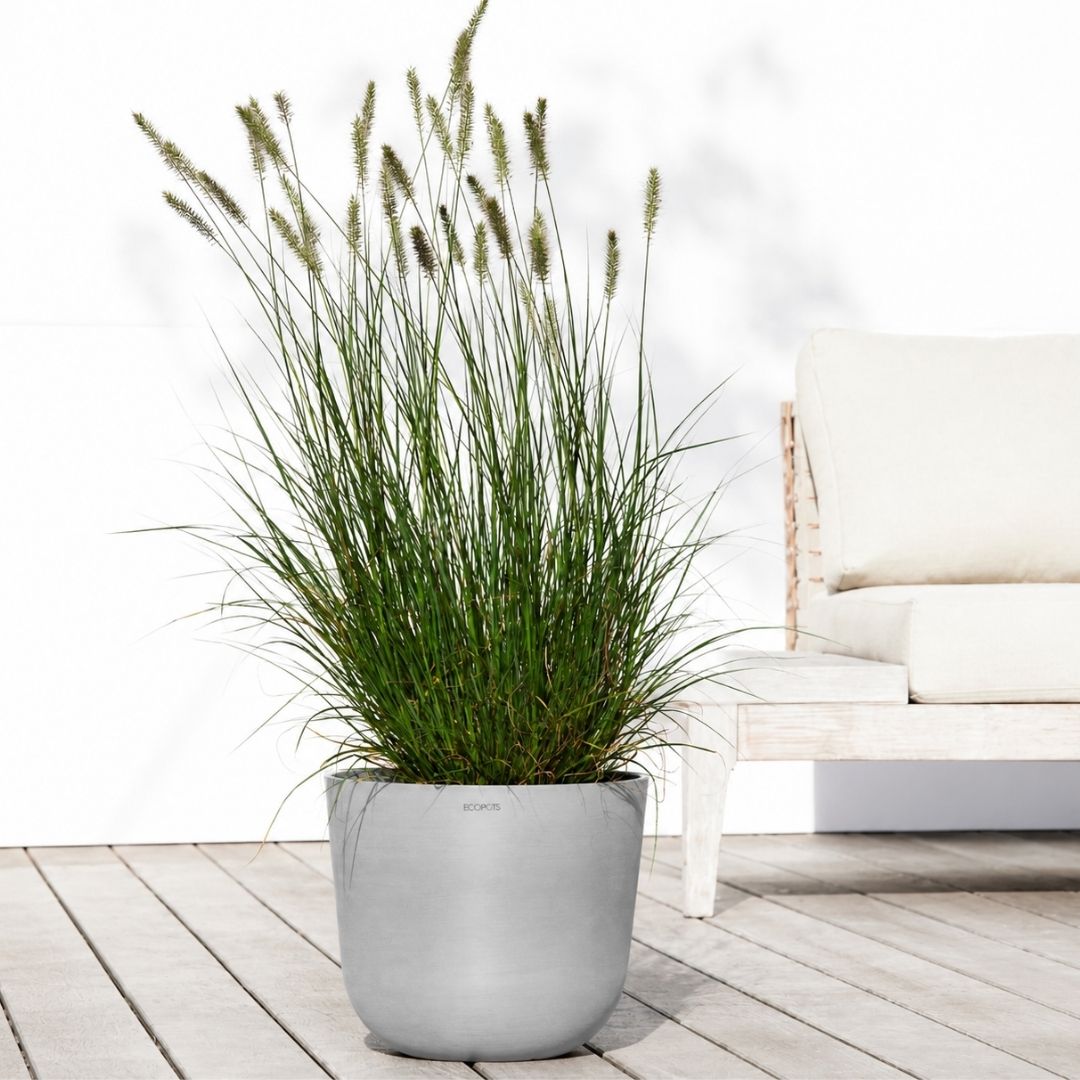 Ecopots Oslo White Grey