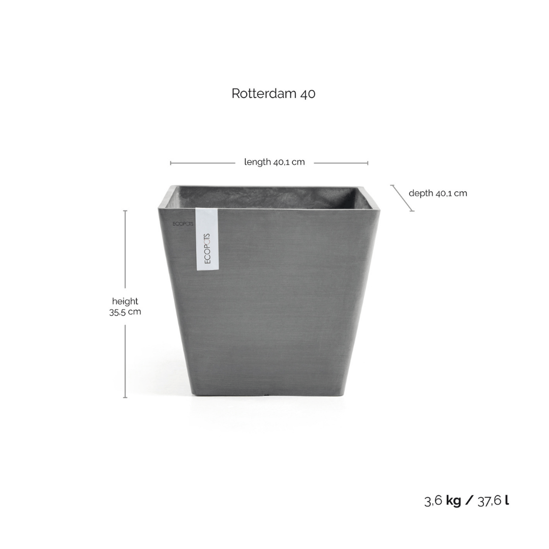 Ecopots Rotterdam Grey