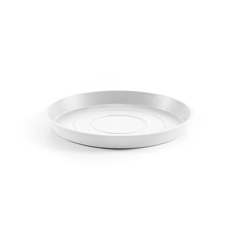 Ecopots Saucer Round Pure White - The Garden HouseEcopots