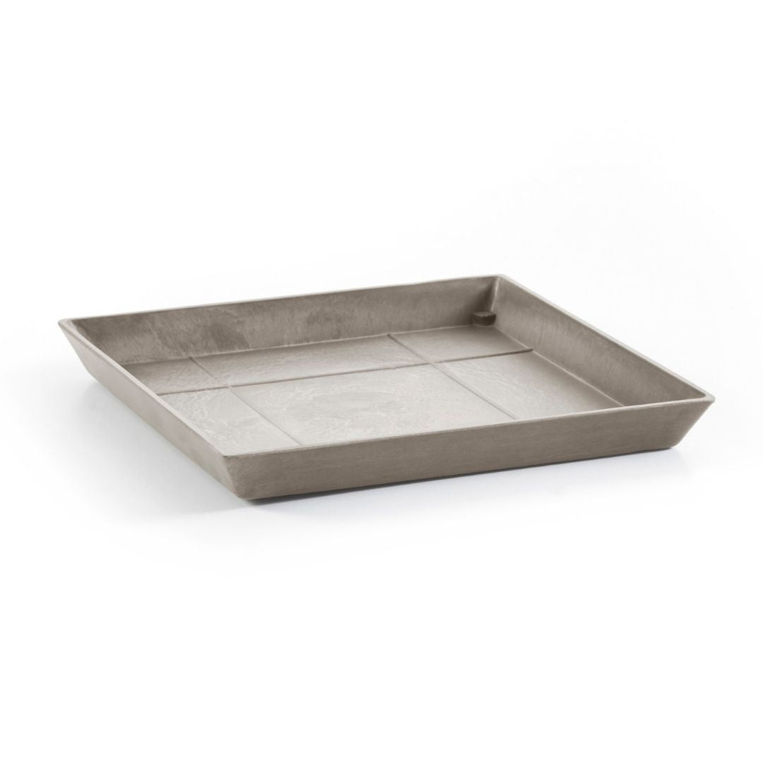 Ecopots Saucer Square Taupe