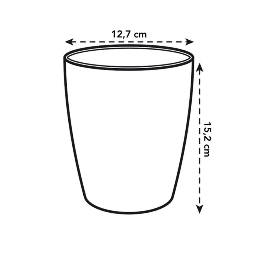 Elho Brussels Orchid High 12.5 - Transparent