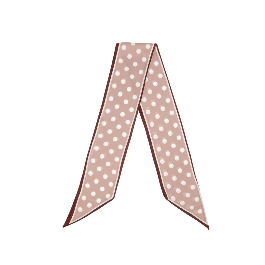 Neck Tie Cappuccino Polka Dot