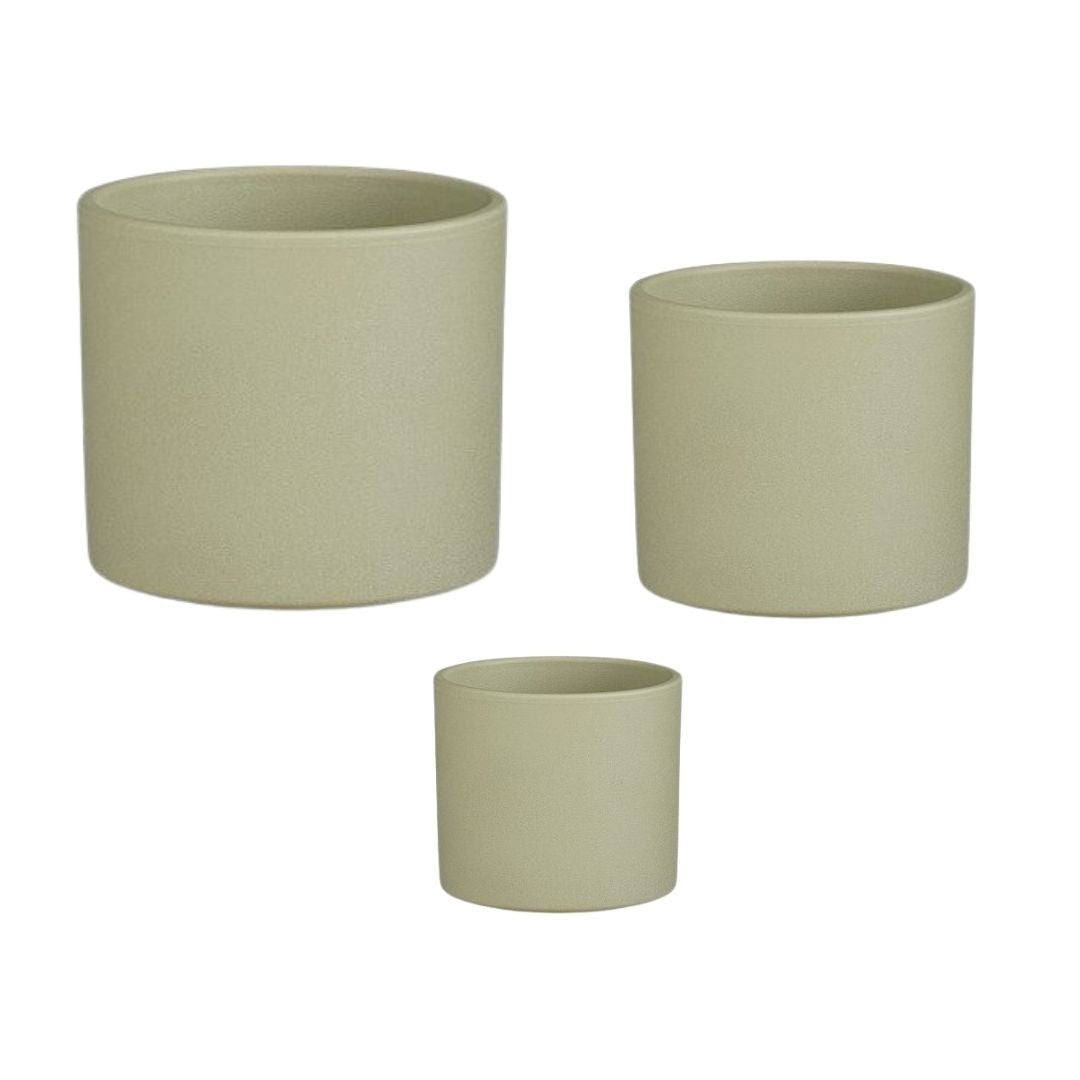 Era Indoor Pot Round Mint Green Sand