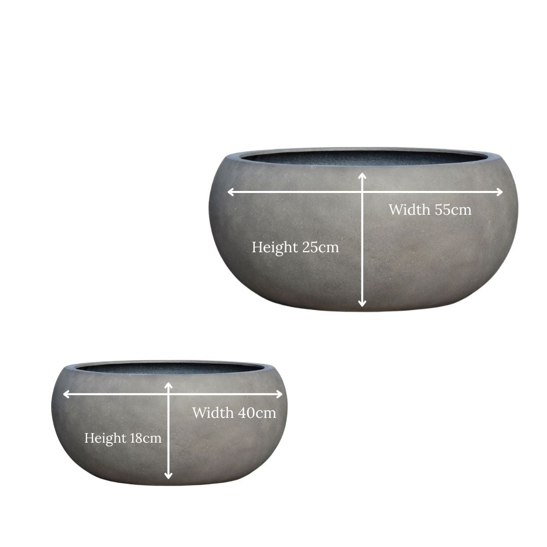 Eschbach Low Balloon - Concrete Grey