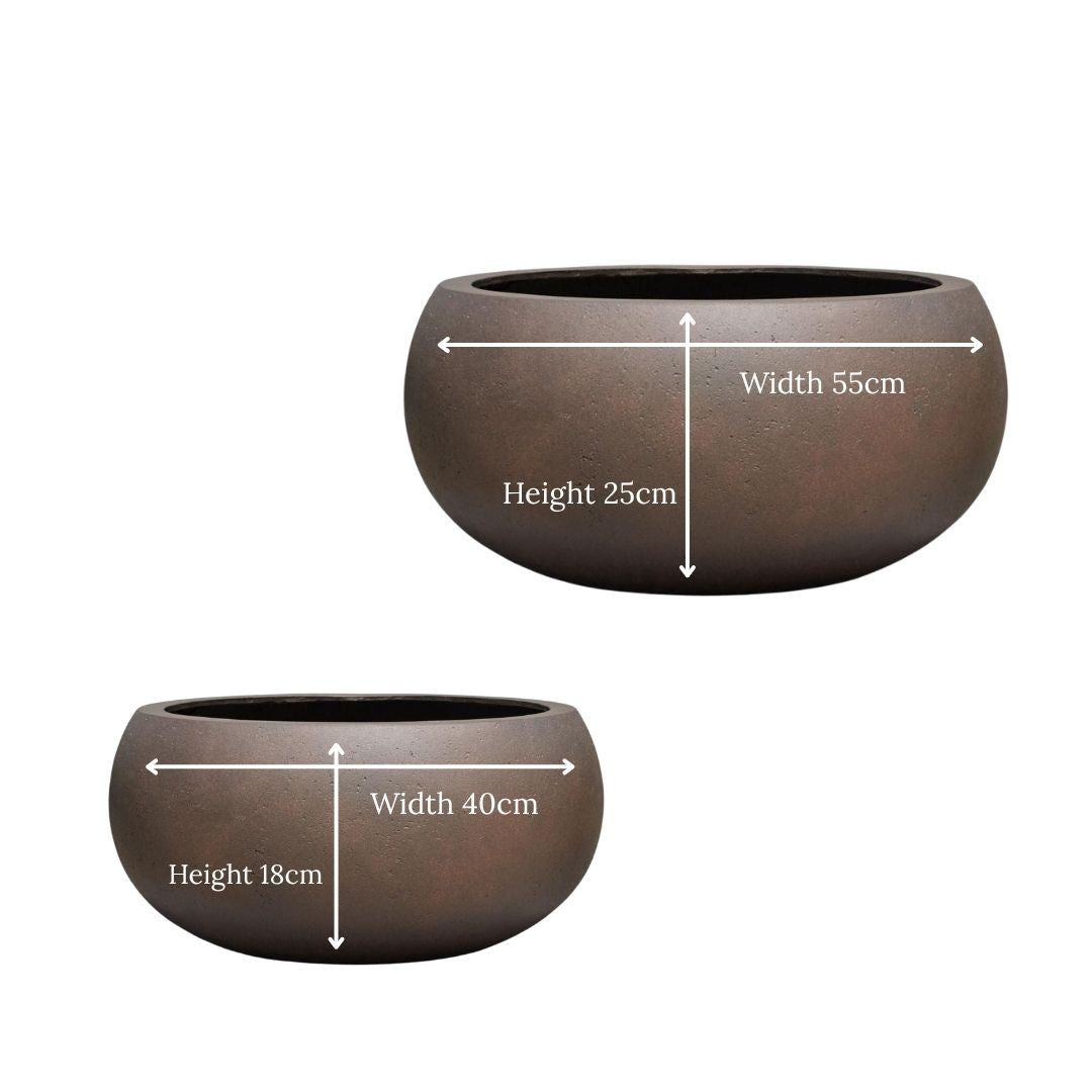 Eschbach Low Balloon - Rust Brown